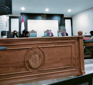 Foto : Ruang tempat bersidang